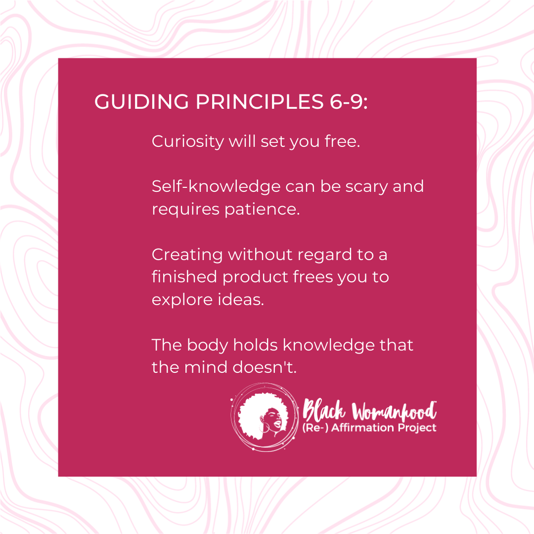 Black WRAP Guiding Principles 6-9